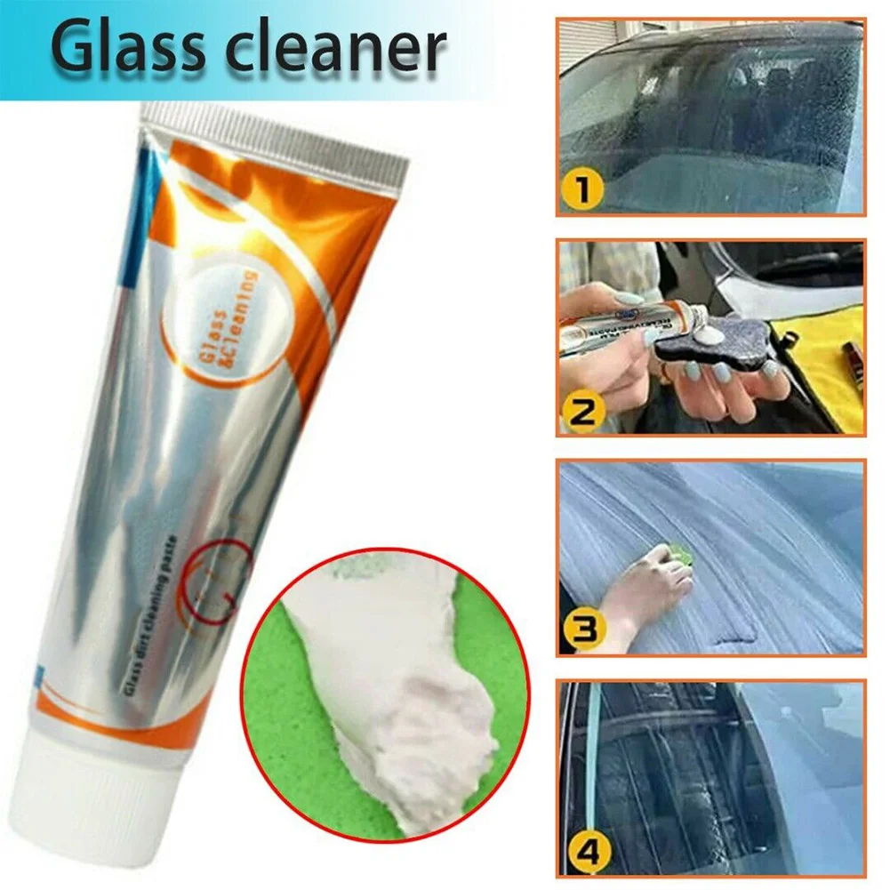 50g Car Glass Cleaner Repairer Oil Film Remover Removing Paste Automobile Accessories Windshield Oil Film Cleaner With Sponge
50g Car Glass Cleaner Repairer Oil Film Remover Removing Paste Automobile Accessories Windshield Oil Film Cleaner With Sponge