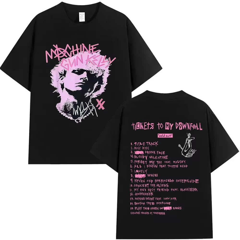 2026 new MGK Machine Gun Kelly Tour Graphic T-shirt Gothic Men Hip-hop Short-sleeved T-shirt, Retro Printed Pure Cotton T-shirt
2026 new MGK Machine Gun Kelly Tour Graphic T-shirt Gothic Men Hip-hop Short-sleeved T-shirt, Retro Printed Pure Cotton T-shirt