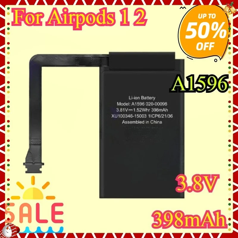 Replacement Battery for Airpods 1 2 3 4 For Generation AirPods Pro Earphones Rechargeable Battery
Replacement Battery for Airpods 1 2 3 4 For Generation AirPods Pro Earphones Rechargeable Battery