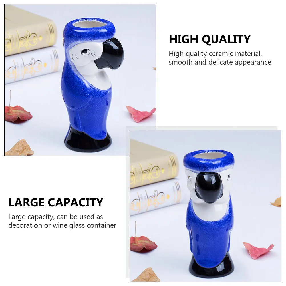 1Pcs Cocktails Mug Ceramic Hawaii Party Creative Parrot Shape Bar Tiki Cup Stylish Drinkware Creative Mug Cocktail Cup
1Pcs Cocktails Mug Ceramic Hawaii Party Creative Parrot Shape Bar Tiki Cup Stylish Drinkware Creative Mug Cocktail Cup