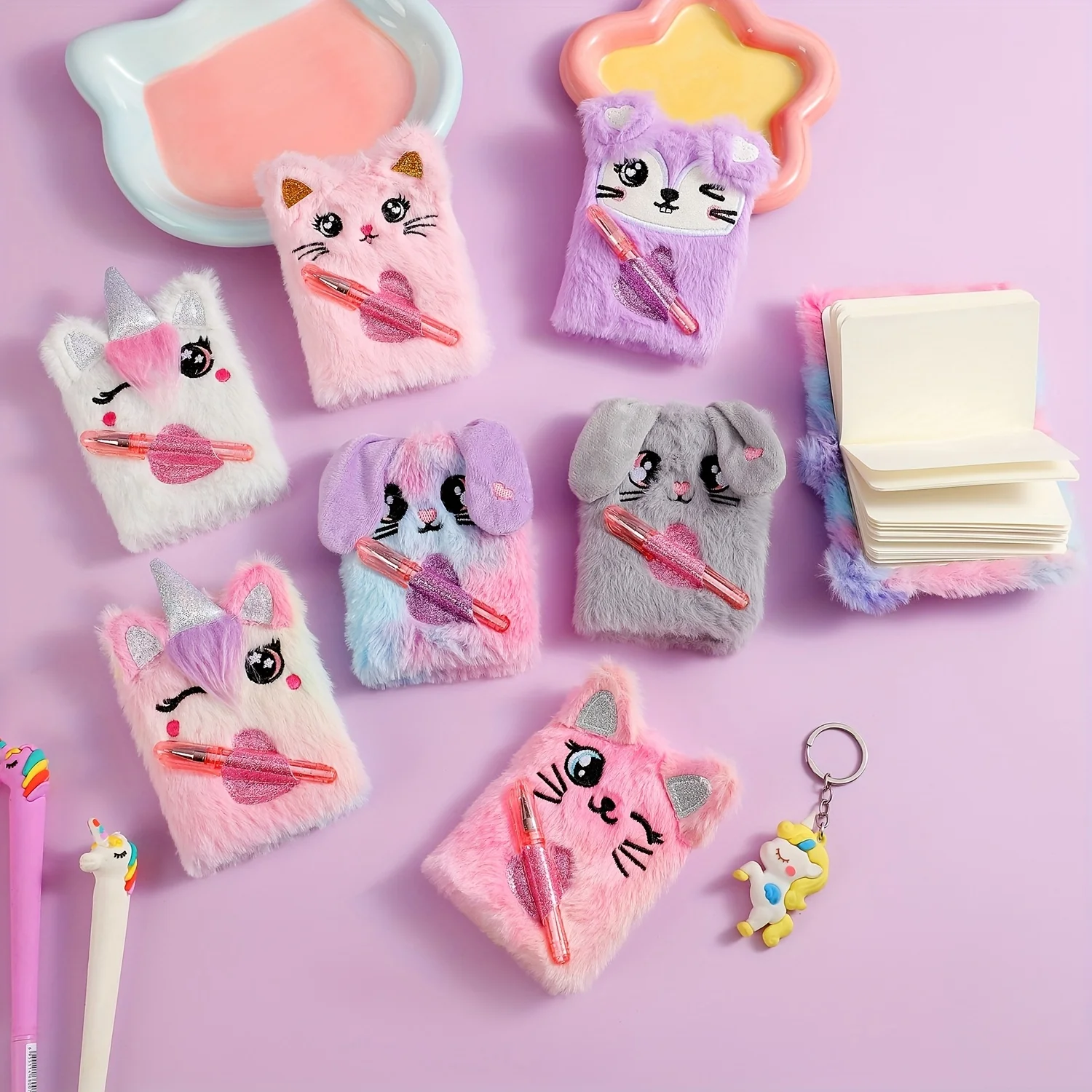 Cute Cat Plush Notebook Kawaii Notebook For Girls Blank Inner Papers Daily Planner Journal Book Note Protable
Cute Cat Plush Notebook Kawaii Notebook For Girls Blank Inner Papers Daily Planner Journal Book Note Protable