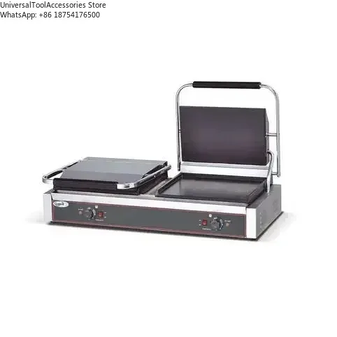 Коммерческая электрическая гриль-плита с двойным управлением, профессиональная электрическая сковорода-гриль
Коммерческая электрическая гриль-плита с двойным управлением, профессиональная электрическая сковорода-гриль
