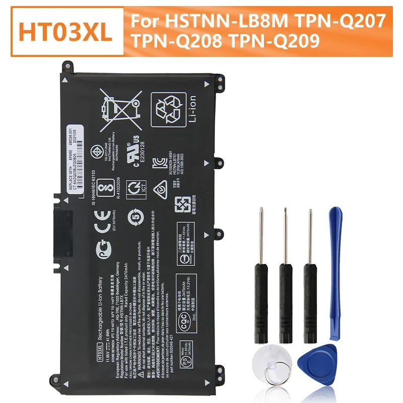 Запасная батарея HT03XL HSTNN-LB8M для HP 250 G7 255 G7 TPN-Q207 15q-ds0000tx 14-CE0020TX HP Star 14 series 3470 мАч
Запасная батарея HT03XL HSTNN-LB8M для HP 250 G7 255 G7 TPN-Q207 15q-ds0000tx 14-CE0020TX HP Star 14 series 3470 мАч