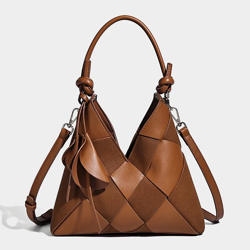 Luxury Women's Hand Woven Crossbody Bag Retro High-End Fashion Shoulder Bag Urban Minimalist Synthetic Leather Handbag
Luxury Women's Hand Woven Crossbody Bag Retro High-End Fashion Shoulder Bag Urban Minimalist Synthetic Leather Handbag