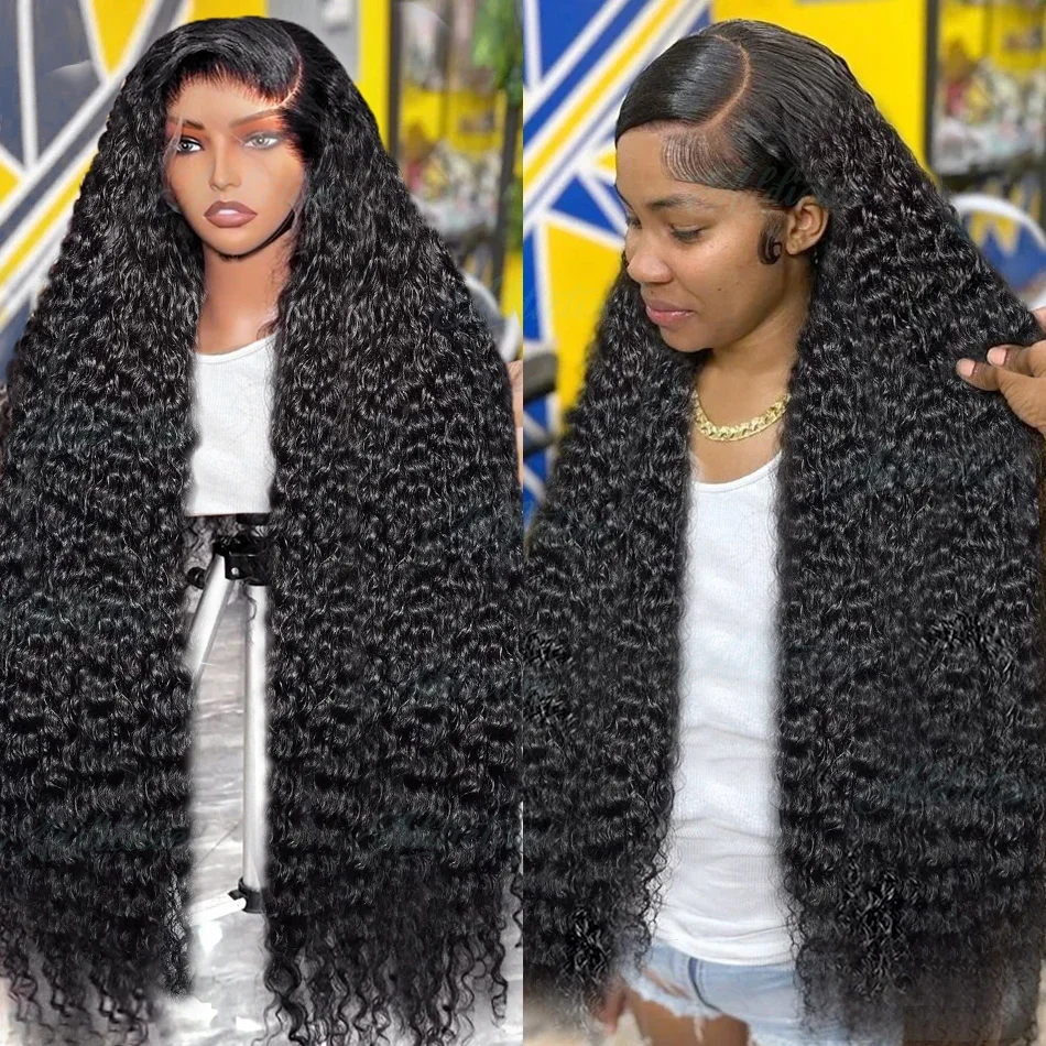 Deep Wave Wigs 13x4 HD Transparent Lace Front Human Hair Wigs 13x6 Lace Frontal Wig Human Hair Cury HD Lace Closure Wigs
Deep Wave Wigs 13x4 HD Transparent Lace Front Human Hair Wigs 13x6 Lace Frontal Wig Human Hair Cury HD Lace Closure Wigs