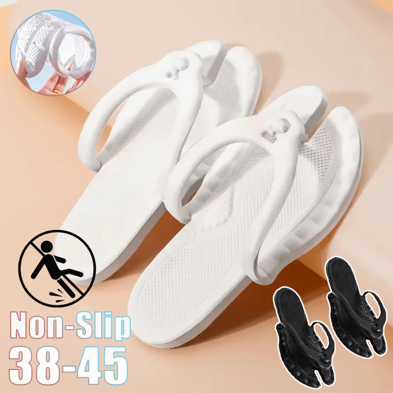 Foldable Flip Flops Travel Unisex Non Slip Lightweight Portable Slippers for Swimming Shower Beach Gym Hotel Business Trip
Foldable Flip Flops Travel Unisex Non Slip Lightweight Portable Slippers for Swimming Shower Beach Gym Hotel Business Trip