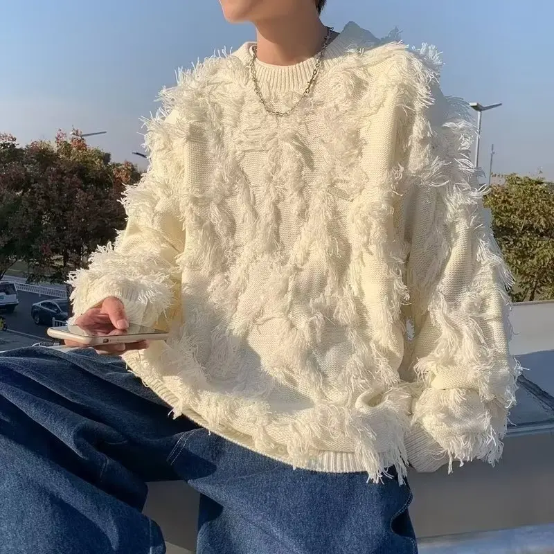 Loose Fit round Ne Pullover Knitwear Pure Color Men's Sle Casual Comfortable Winter Faion Hong Kong Sle Polyester Fiber
Loose Fit round Ne Pullover Knitwear Pure Color Men's Sle Casual Comfortable Winter Faion Hong Kong Sle Polyester Fiber