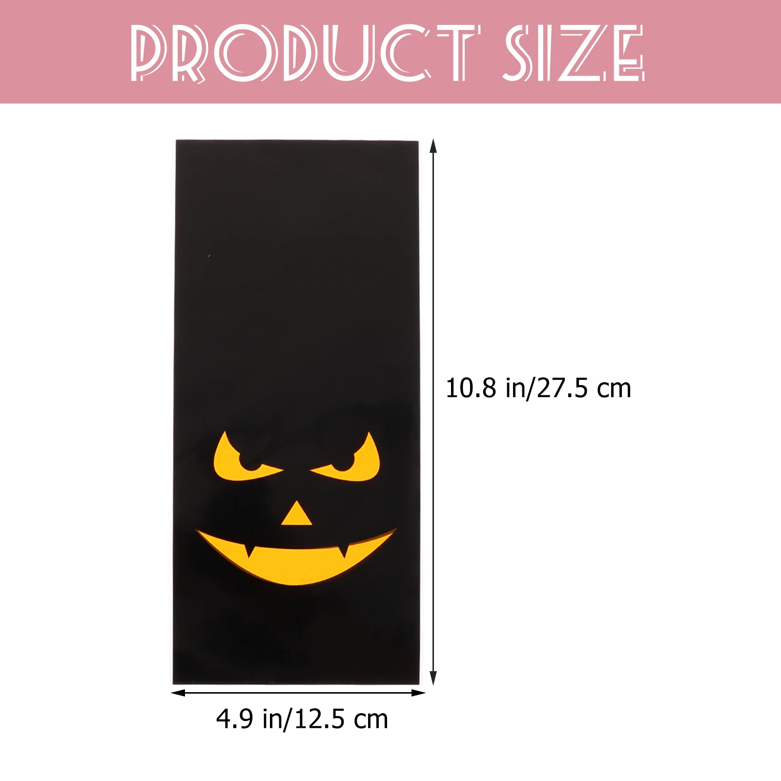100 Pcs Halloween C y Pumpkin Theme Storage for Treats Party Packing Pouch Snack Bags Cookie Chocolate Bags Kids Gifts
100 Pcs Halloween C y Pumpkin Theme Storage for Treats Party Packing Pouch Snack Bags Cookie Chocolate Bags Kids Gifts