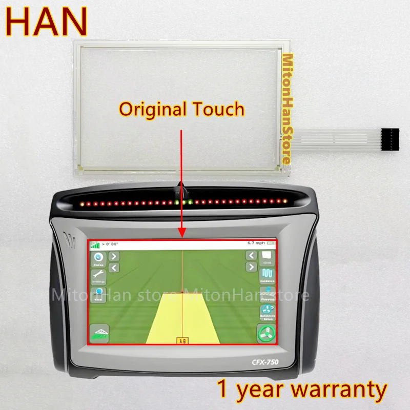 New Original For CFX 750 CFX-750 CFX750 TPI#1405-001 Rev C TPI#1405-001 Rev D 83651-XX-SP Touch Panel Screen 195*125mm
New Original For CFX 750 CFX-750 CFX750 TPI#1405-001 Rev C TPI#1405-001 Rev D 83651-XX-SP Touch Panel Screen 195*125mm
