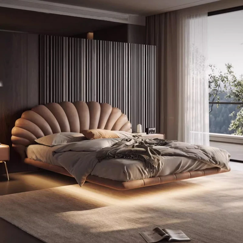 King Size Modern Suspended Bed Frame Decoration Full QueenTwin Double Bed Lit Wooden Modern Cama De Casal Bedroom Furniture
King Size Modern Suspended Bed Frame Decoration Full QueenTwin Double Bed Lit Wooden Modern Cama De Casal Bedroom Furniture
