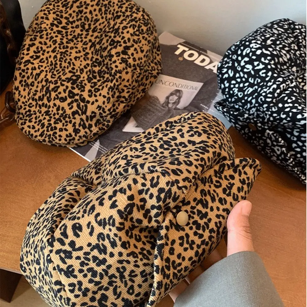 Casual Leopard Print Leopard Beret Y2K Korean Style Painter Hat British Newsboy Cap Octagonal Cap Outdoor
Casual Leopard Print Leopard Beret Y2K Korean Style Painter Hat British Newsboy Cap Octagonal Cap Outdoor