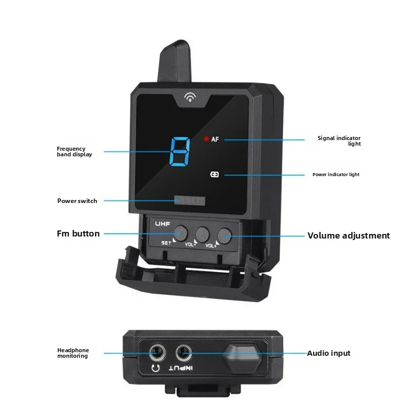 Wireless in-ear monitors, stable signal transmission, portable and rechargeable, suitable for small concerts
Wireless in-ear monitors, stable signal transmission, portable and rechargeable, suitable for small concerts