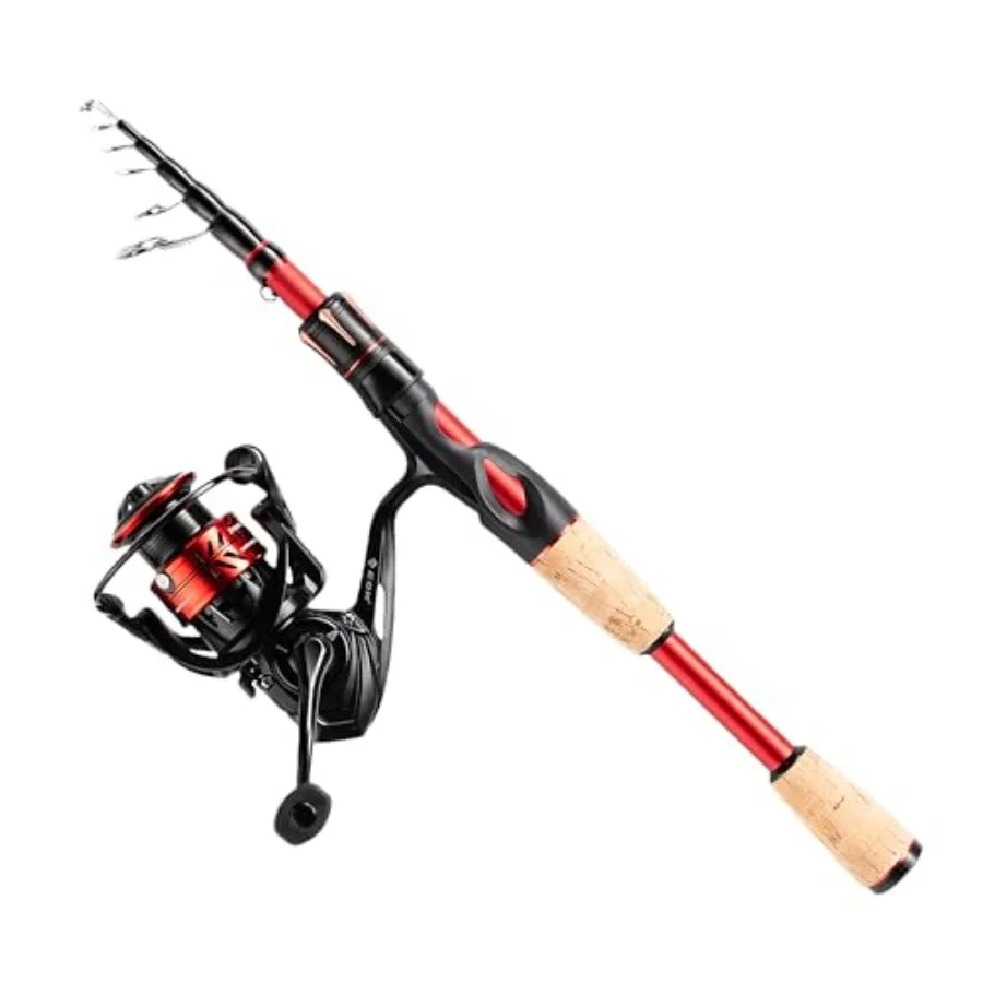 XPEDITE LITE Portable Telescopic Fishing Rods and Combo, Spinning and Casting Fishing Poles, 24T Carbon Rod Blanks, Solid Carbo
XPEDITE LITE Portable Telescopic Fishing Rods and Combo, Spinning and Casting Fishing Poles, 24T Carbon Rod Blanks, Solid Carbo