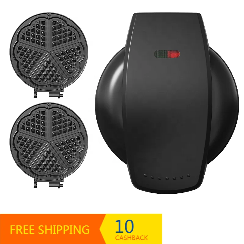 STLF 2-Slice Electric Waffle Cooker Mini Donut Waffle Maker Removable Fixed Plate French/Spanish Operating Languag 
STLF 2-Slice Electric Waffle Cooker Mini Donut Waffle Maker Removable Fixed Plate French/Spanish Operating Languag