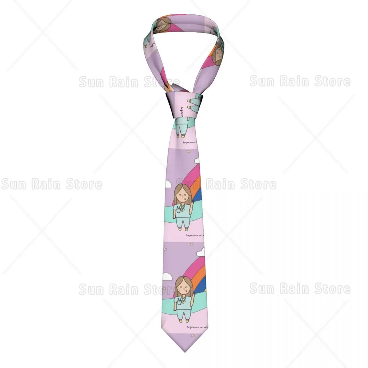 Cartoon Doctor Nurse Printed Neckties Men Personalized Silk Neck Ties for Business
Cartoon Doctor Nurse Printed Neckties Men Personalized Silk Neck Ties for Business
