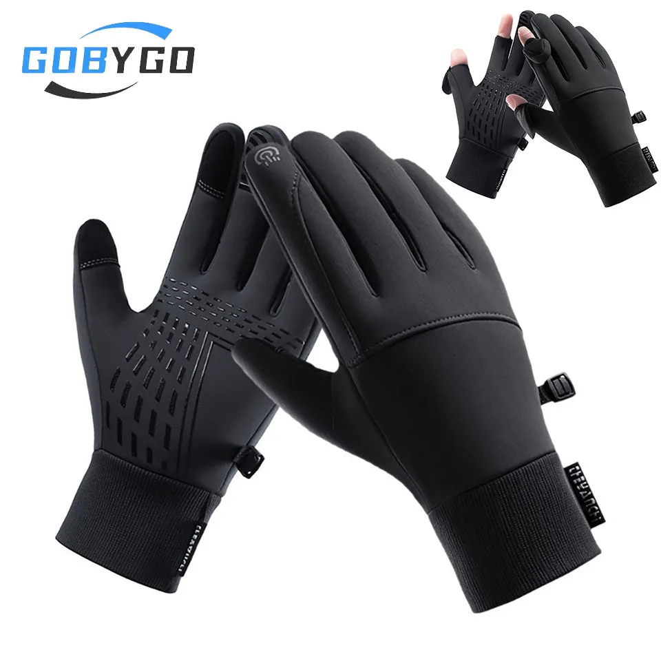 GOBYGO Winter Gloves Anti-Slip Two-Finger Touch Screen Outdoor Cycling Skiing Thickened Keep Warm And Protect Against The Cold
GOBYGO Winter Gloves Anti-Slip Two-Finger Touch Screen Outdoor Cycling Skiing Thickened Keep Warm And Protect Against The Cold