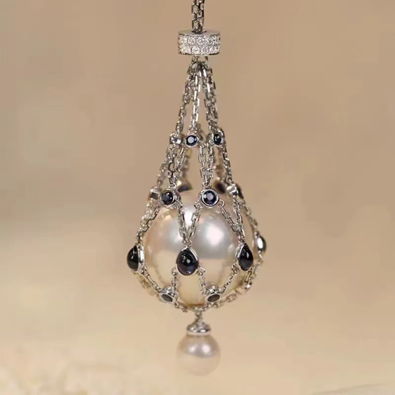 Metal Pearl Gemstone Lavalier Pendant Interchangeable Jewelry Gifts Crystal Holder Cage Necklace Adjustable Chain Necklaces
Metal Pearl Gemstone Lavalier Pendant Interchangeable Jewelry Gifts Crystal Holder Cage Necklace Adjustable Chain Necklaces