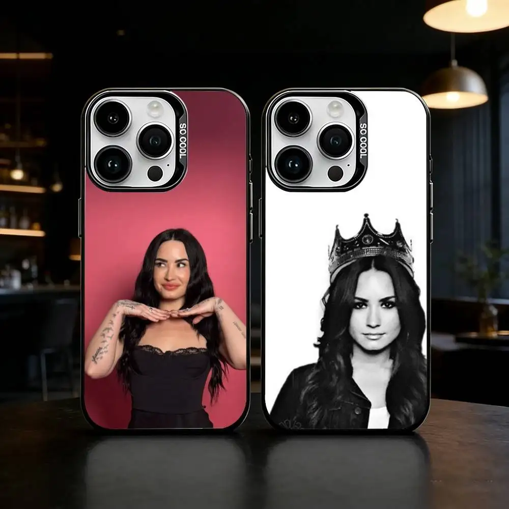 Singer Demi Lovato Phone Case For iPhone 17 16 15 14 13 12 11 Pro Max Plus Silver Matte Black Cover
Singer Demi Lovato Phone Case For iPhone 17 16 15 14 13 12 11 Pro Max Plus Silver Matte Black Cover