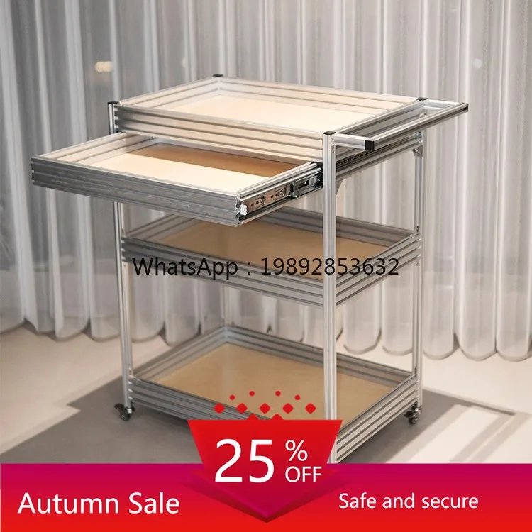 LYY Birch Ocean Board Aluminum Profile Movable Small Cart Simple Style Coffee Cart Sofa
LYY Birch Ocean Board Aluminum Profile Movable Small Cart Simple Style Coffee Cart Sofa