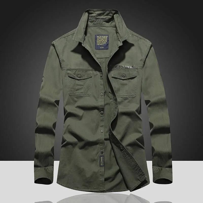 Autumn Men's Cotton Long Sleeve Shirt Large Size Spring Thickened PU Leather Fabric Loose Fit CleanFit Style Pure Color Design
Autumn Men's Cotton Long Sleeve Shirt Large Size Spring Thickened PU Leather Fabric Loose Fit CleanFit Style Pure Color Design