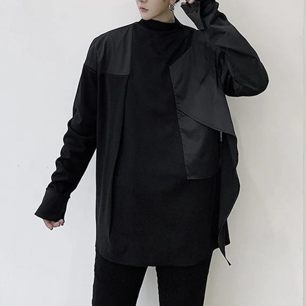 XS-5XL Summer Male Patchwork Long-Sleeve Shirt American Retro Fashion Trendy High Street Casual Loose Breathable Niche Men's Top
XS-5XL Summer Male Patchwork Long-Sleeve Shirt American Retro Fashion Trendy High Street Casual Loose Breathable Niche Men's Top