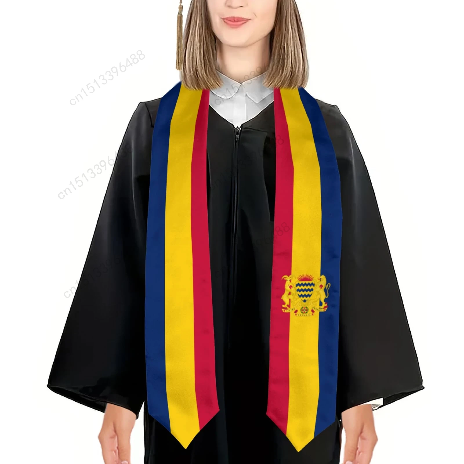 2025 Chad Flag Graduation Stole Shawl Sash Honor For Study Aboard International Students
2025 Chad Flag Graduation Stole Shawl Sash Honor For Study Aboard International Students