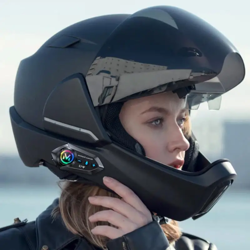 Motorcycle Headset Wireless Helmet Motorcycle Headphones Long Battery Life Noise Cancellation Dirtbike Accessory For Single
Motorcycle Headset Wireless Helmet Motorcycle Headphones Long Battery Life Noise Cancellation Dirtbike Accessory For Single