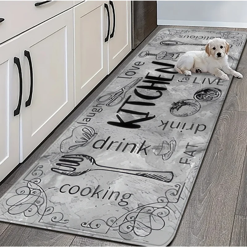 VIKAMA 1/2 PCS Creative Kitchenware Kitchen Carpet Machine Washable Non-Slip Bedroom Floor Mat Entrance Door Mat Home Decor
VIKAMA 1/2 PCS Creative Kitchenware Kitchen Carpet Machine Washable Non-Slip Bedroom Floor Mat Entrance Door Mat Home Decor