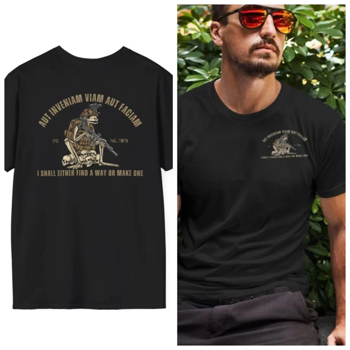 Военная тактическая футболка Aut Inveniam Viam Aut Faciam Navy SEAL Frogman Veterans Gift Find A Way or Make One Shirt Военный топ
Военная тактическая футболка Aut Inveniam Viam Aut Faciam Navy SEAL Frogman Veterans Gift Find A Way or Make One Shirt Военный топ