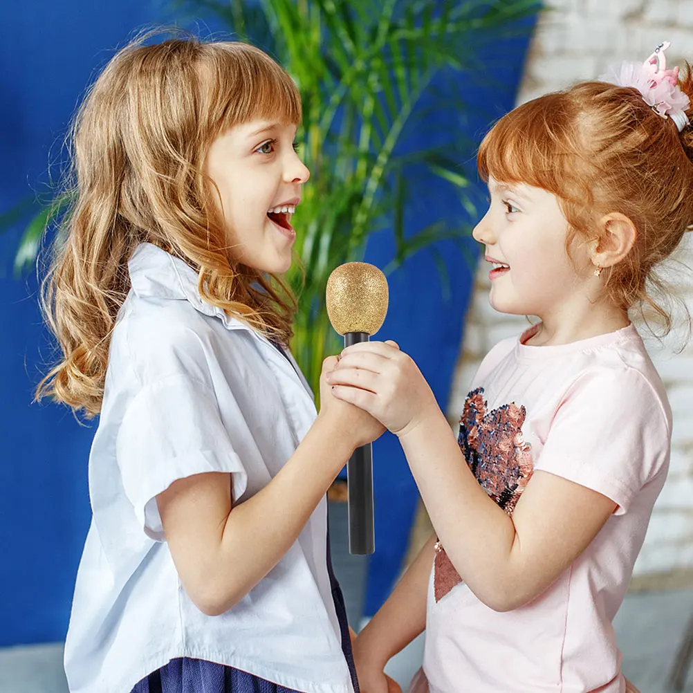 3pcs Kids Microphone Glitter Foam For Pretend Play Birthday Party Favors Toddler Singing Simulation Microphone Props 
3pcs Kids Microphone Glitter Foam For Pretend Play Birthday Party Favors Toddler Singing Simulation Microphone Props