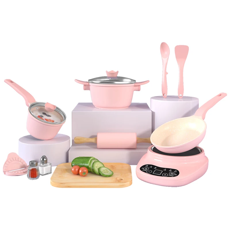 2022 Happy Mini Kitchen Toys 15 Pieces Kids Real Cooking and Baking Set for Girls Children Intelligence Development Funny Toy
2022 Happy Mini Kitchen Toys 15 Pieces Kids Real Cooking and Baking Set for Girls Children Intelligence Development Funny Toy