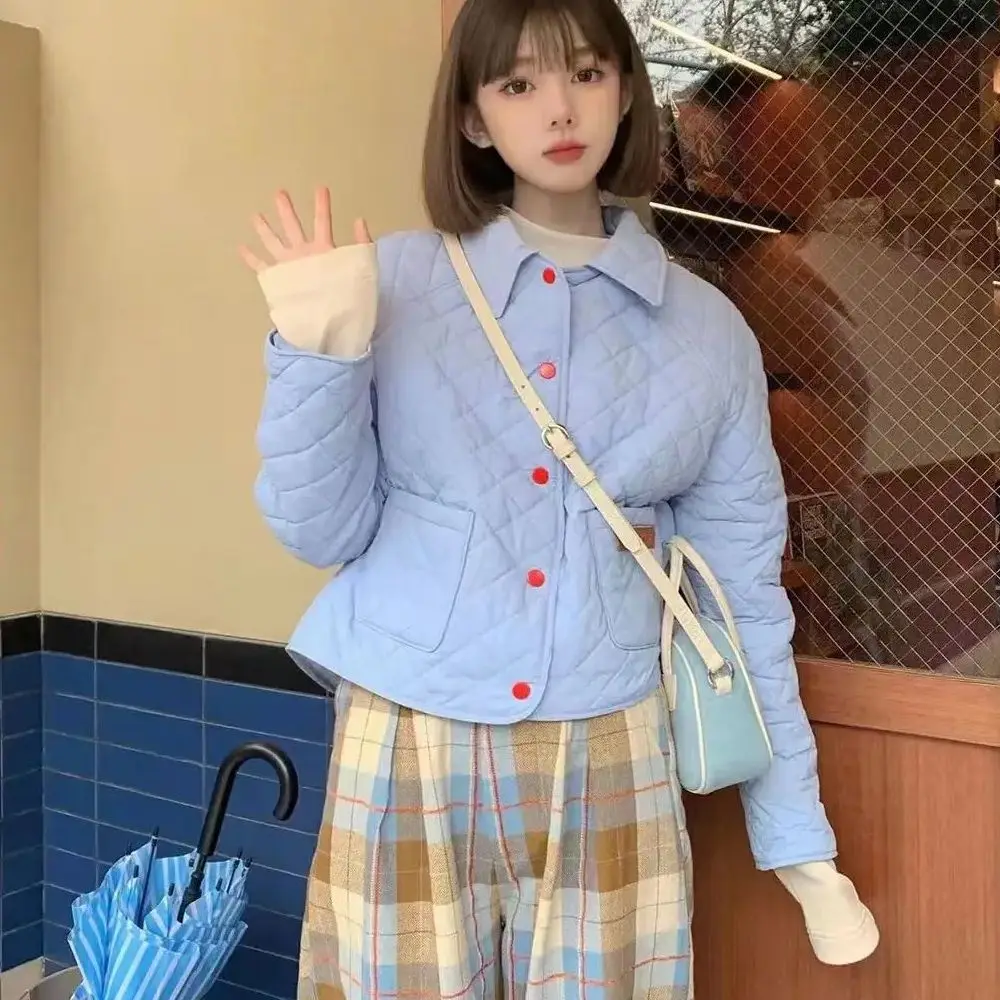 Cotton Jacket Lapel Cotton Liner Short Style 2023 Autumn And Winter Women'S Fashion Lazy Casual Retro Cotton Clothing
Cotton Jacket Lapel Cotton Liner Short Style 2023 Autumn And Winter Women'S Fashion Lazy Casual Retro Cotton Clothing