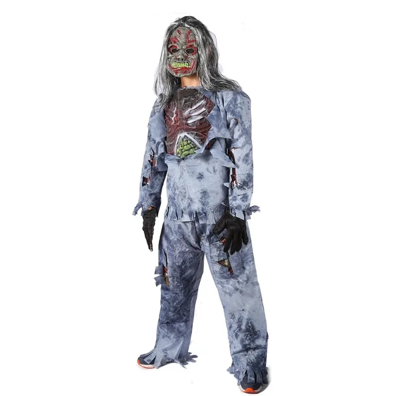 Реалистичный забавный мир, мужской полный костюм зомби, реквизит на Хэллоуин, костюмы для взрослых, костюмы ужасов, зомби, ролите мясо, костюмы унисекс
Реалистичный забавный мир, мужской полный костюм зомби, реквизит на Хэллоуин, костюмы для взрослых, костюмы ужасов, зомби, ролите мясо, костюмы унисекс