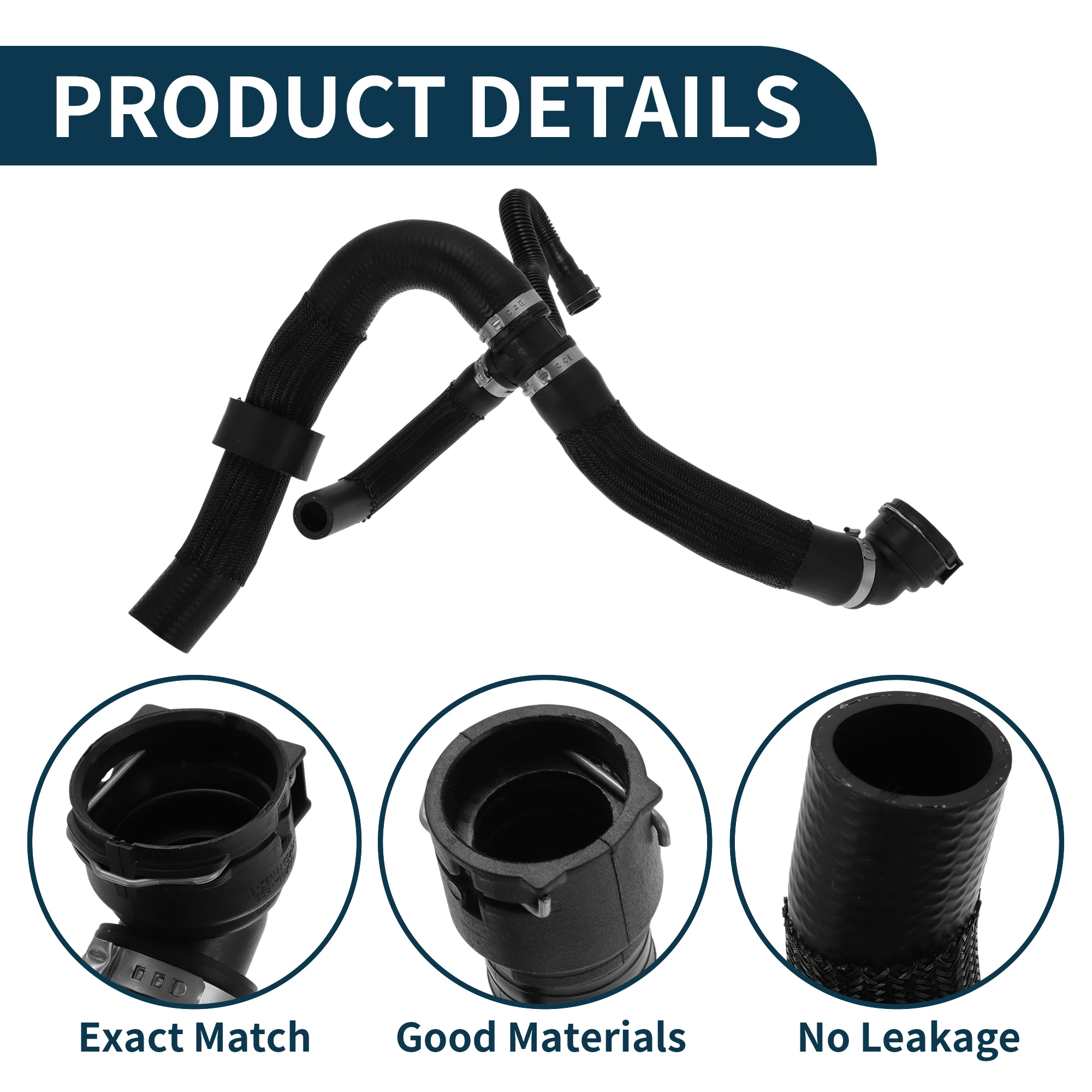 UXCELL Шланг радиатора для Jeep Renegade No 68440687AA Резиновый шланг радиатора черный 1 шт.
UXCELL Шланг радиатора для Jeep Renegade No 68440687AA Резиновый шланг радиатора черный 1 шт.