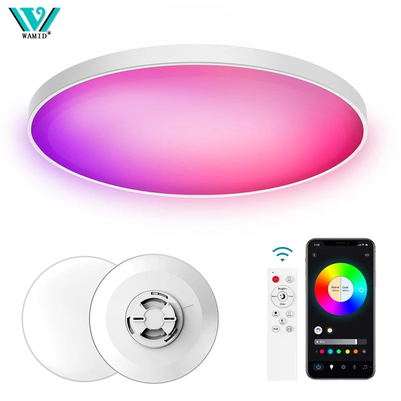 Smart Led Ceiling Light 24W Round Chandelier 30W Audio Music Play APP Bluetooth WIFI Ultra Thin Ceiling Lamp Indoor Lighting
Smart Led Ceiling Light 24W Round Chandelier 30W Audio Music Play APP Bluetooth WIFI Ultra Thin Ceiling Lamp Indoor Lighting