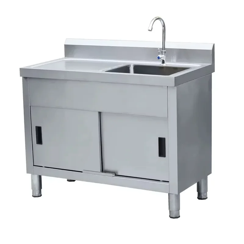 commercial kitchen sink wash basin cabinet Single bowl free standing heavy duty stainless steel sink stand
commercial kitchen sink wash basin cabinet Single bowl free standing heavy duty stainless steel sink stand