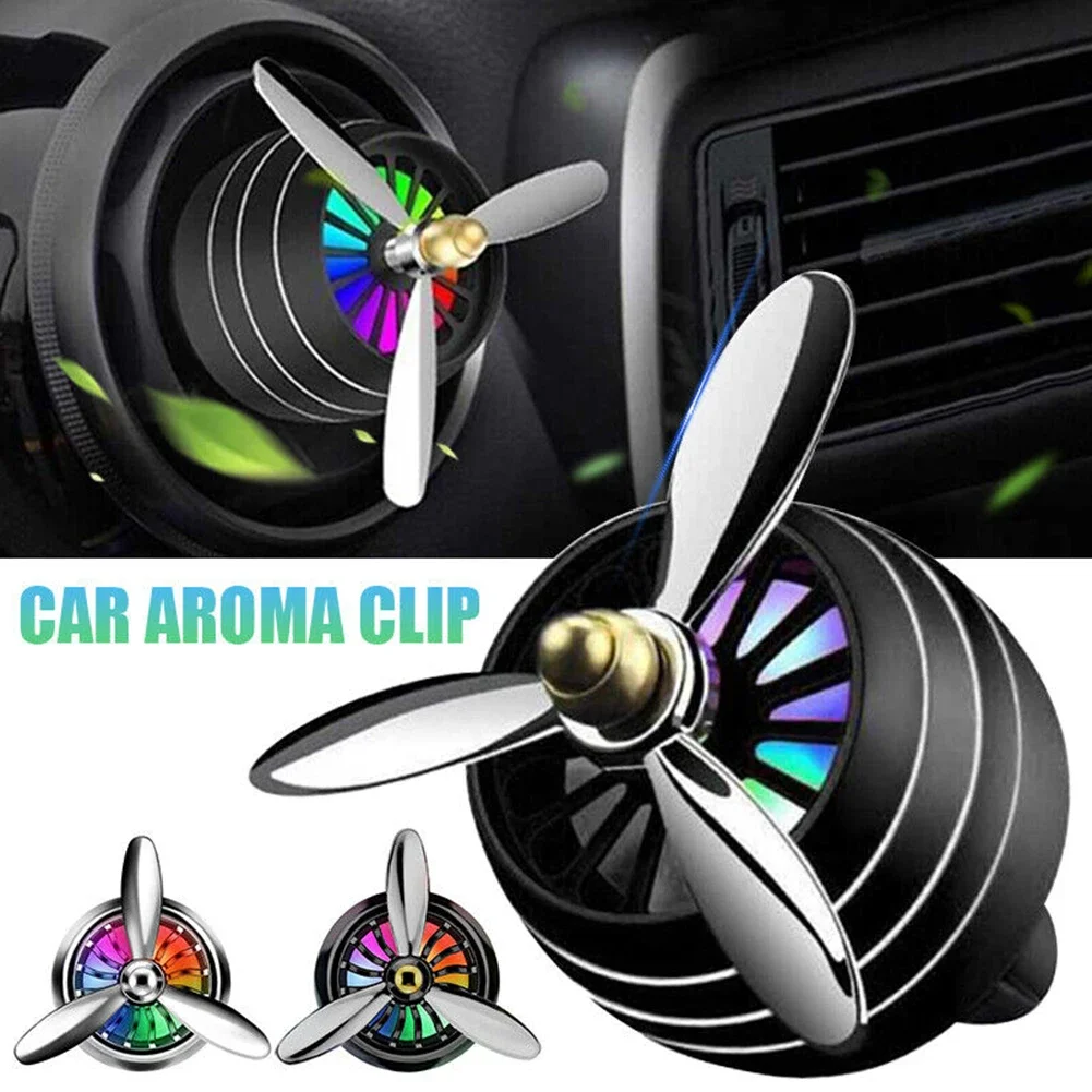 Car Propeller Air Freshener LED 3-Leaf Fan Car Diffuser For Air Vents Air Freshener Rotate Dispenser Fragrance Car Interior Part
Car Propeller Air Freshener LED 3-Leaf Fan Car Diffuser For Air Vents Air Freshener Rotate Dispenser Fragrance Car Interior Part