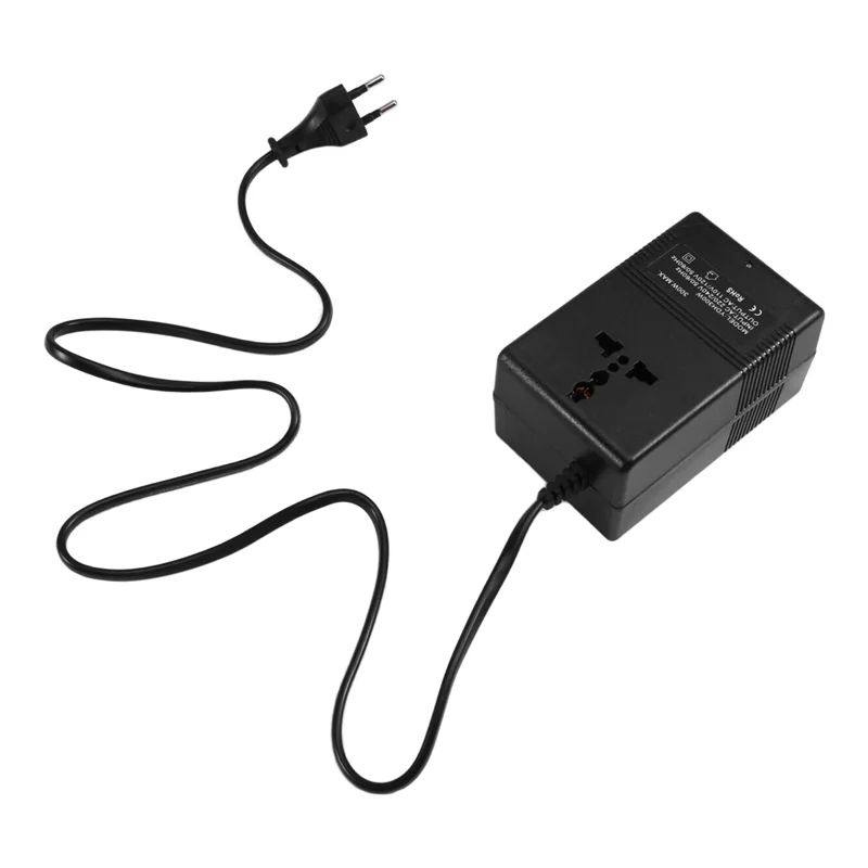 AB11-300W Transformer For International Travel, 220V To 110V & 110V To 220V Voltage Converter, EU Plug Included
AB11-300W Transformer For International Travel, 220V To 110V & 110V To 220V Voltage Converter, EU Plug Included