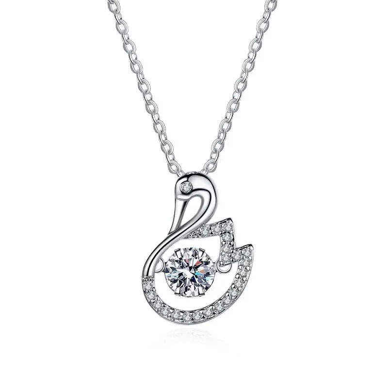 White gold swan necklace light luxury niche pendant female clavicle chain for girlfriend
White gold swan necklace light luxury niche pendant female clavicle chain for girlfriend