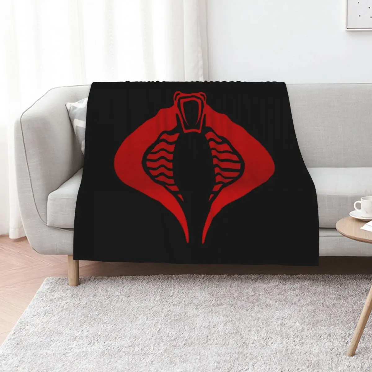Gi Joe Cobra Enemy Logo Throw Blanket Warm Comfortable Blanket for Office Napping
Gi Joe Cobra Enemy Logo Throw Blanket Warm Comfortable Blanket for Office Napping