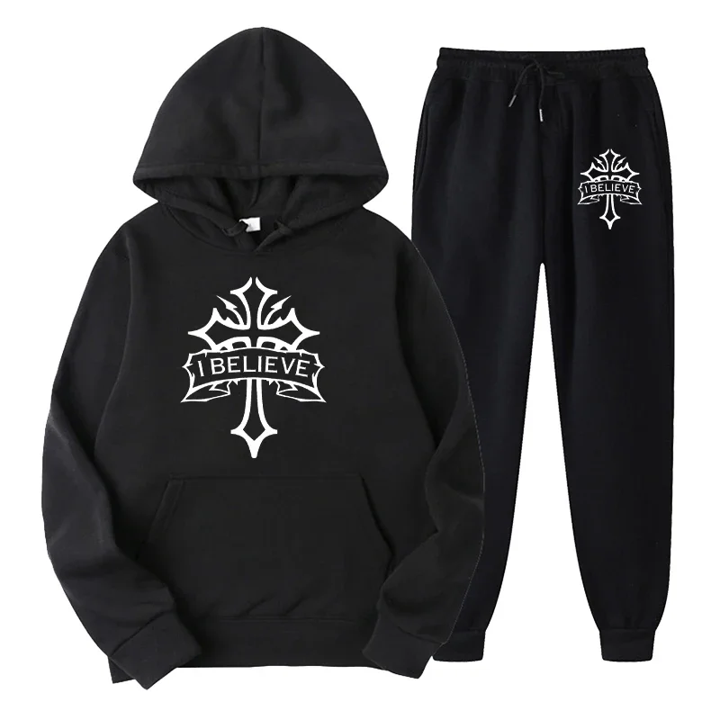 Sportswear Men's Tracksuit Hoodies+Sweatpants Set Sweatshirt Streetwear Pullover Tops Hoodies for Men Sport Suit
Sportswear Men's Tracksuit Hoodies+Sweatpants Set Sweatshirt Streetwear Pullover Tops Hoodies for Men Sport Suit