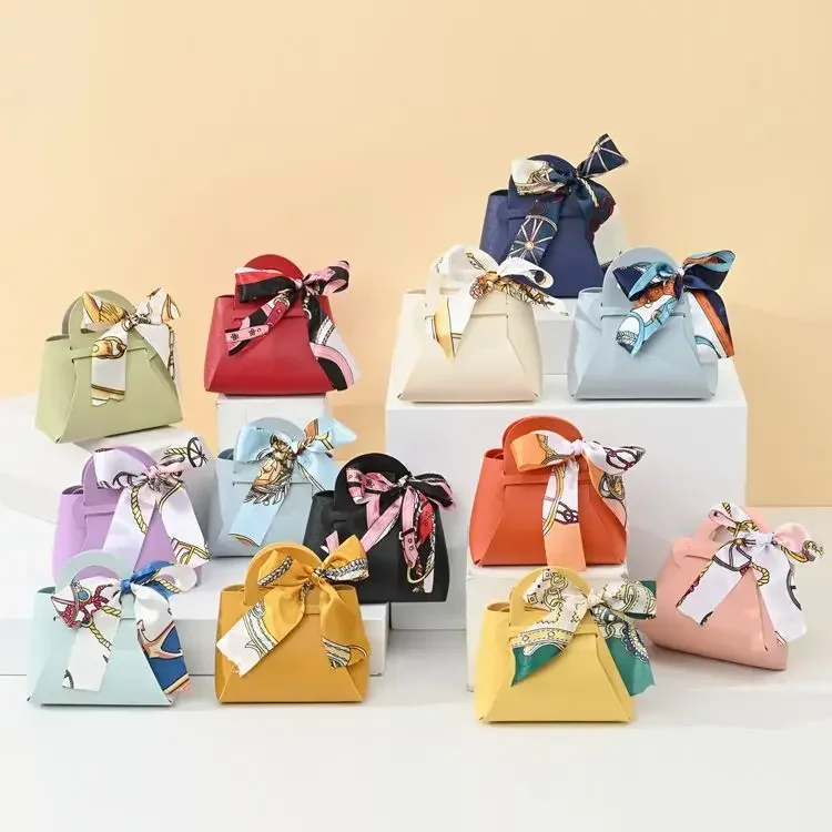 15pcs Leather Gift Wedding Bags INS Party Favor Bag With Handle Ribbon Decoration Candy Packaging Bags
15pcs Leather Gift Wedding Bags INS Party Favor Bag With Handle Ribbon Decoration Candy Packaging Bags