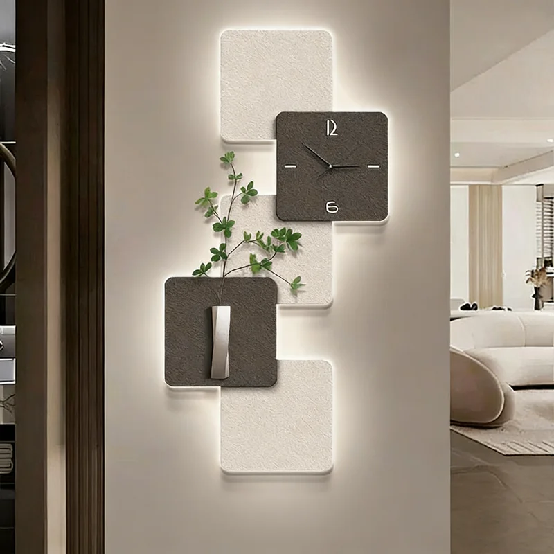 Современная минималистичная картина для украшения входа, абстрактная геометрическая подвесная картина, минималистичная с часами, фреска для коридора
Современная минималистичная картина для украшения входа, абстрактная геометрическая подвесная картина, минималистичная с часами, фреска для коридора