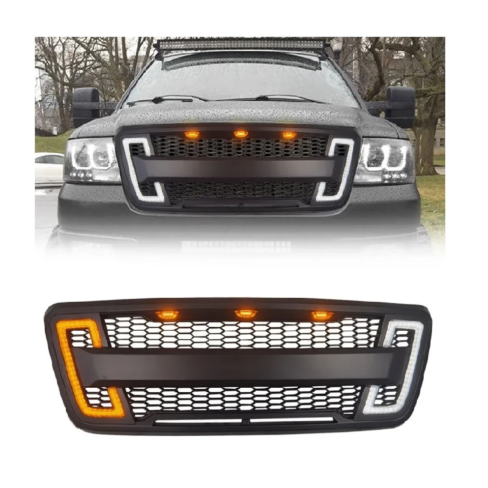 4x4 other exterior accessories abs black parts grill with offroad lights for ford f150 2004-2008
4x4 other exterior accessories abs black parts grill with offroad lights for ford f150 2004-2008