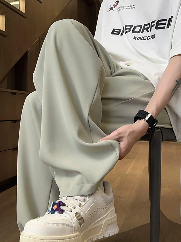 Men's Summer Oversize Lazy Sle Straight Leg Bean een Ice Silk Pants Casual Trousers Breathable Loose Fit Low Waist Long
Men's Summer Oversize Lazy Sle Straight Leg Bean een Ice Silk Pants Casual Trousers Breathable Loose Fit Low Waist Long