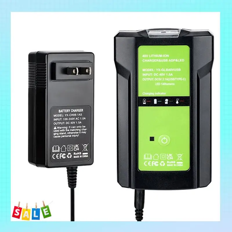 A56X GLB40V Adapter Light For Greenworks Glibo 36-40V Lithium Batteries Overcharge Protection Electric Tool US Plug Easy To Use
A56X GLB40V Adapter Light For Greenworks Glibo 36-40V Lithium Batteries Overcharge Protection Electric Tool US Plug Easy To Use