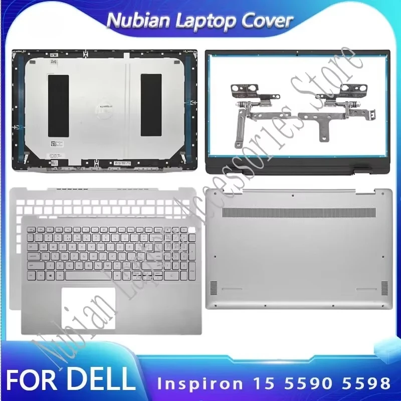 Для ноутбука DELL Inspiron 15 5590 5598, задняя крышка ЖК-дисплея/передняя рамка/подставка для рук, клавиатура/нижняя крышка/петли, серебро 039T35 WWD75 DV7T7
Для ноутбука DELL Inspiron 15 5590 5598, задняя крышка ЖК-дисплея/передняя рамка/подставка для рук, клавиатура/нижняя крышка/петли, серебро 039T35 WWD75 DV7T7