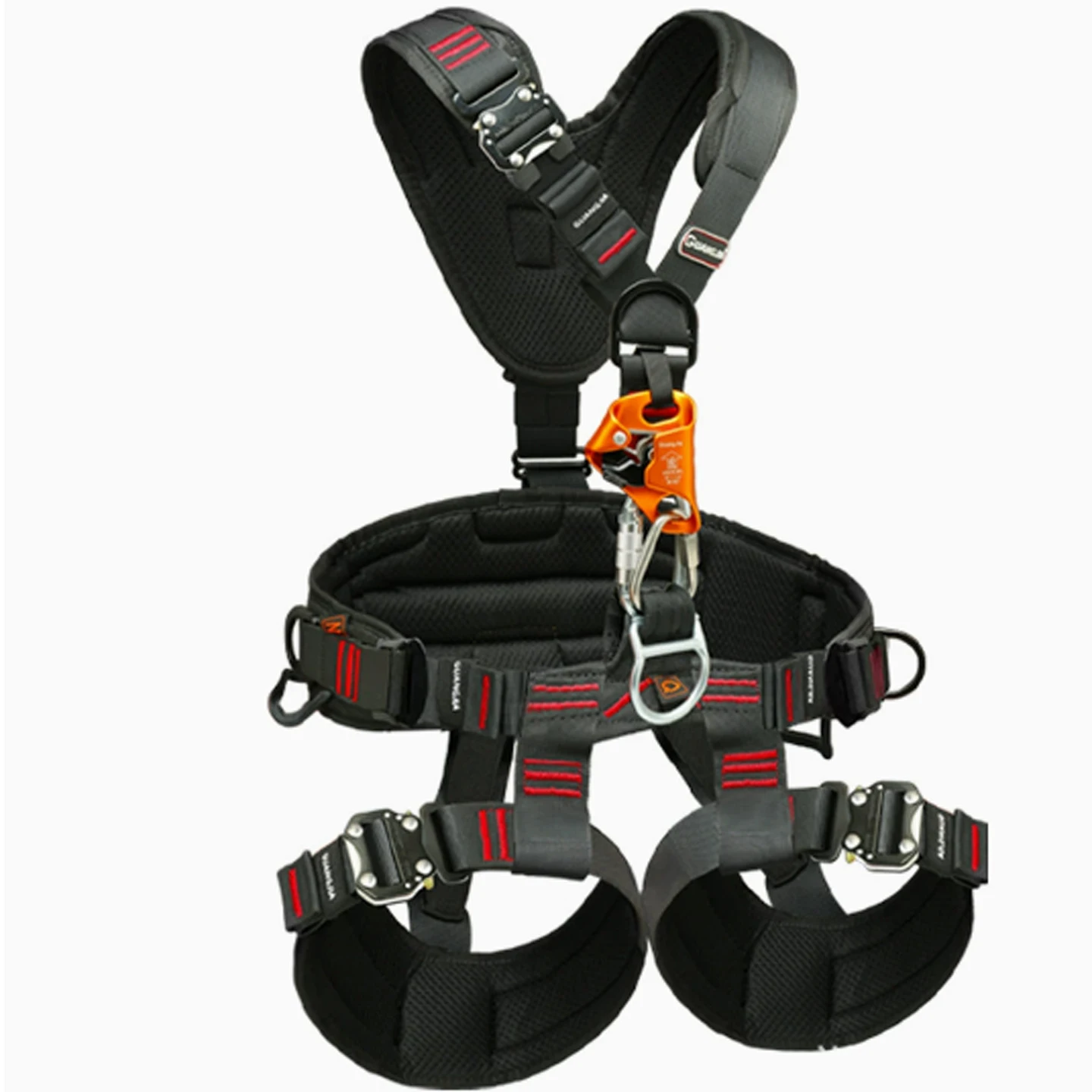 Lightweight Breathable Polyester Safety Harness for Mountaineering Rock Climbing Aerial Work-for Outdoor Adventures
Lightweight Breathable Polyester Safety Harness for Mountaineering Rock Climbing Aerial Work-for Outdoor Adventures