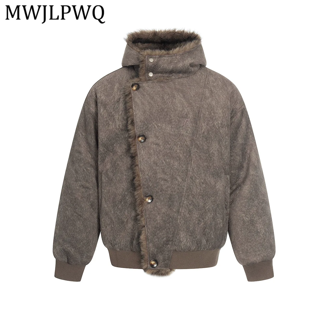 MWJLPWQ Trendy Winter Fur Collar Jacket American Style Fleece Cotton Coat For Men High Street Long Sleeve Casual Tops 22045
MWJLPWQ Trendy Winter Fur Collar Jacket American Style Fleece Cotton Coat For Men High Street Long Sleeve Casual Tops 22045