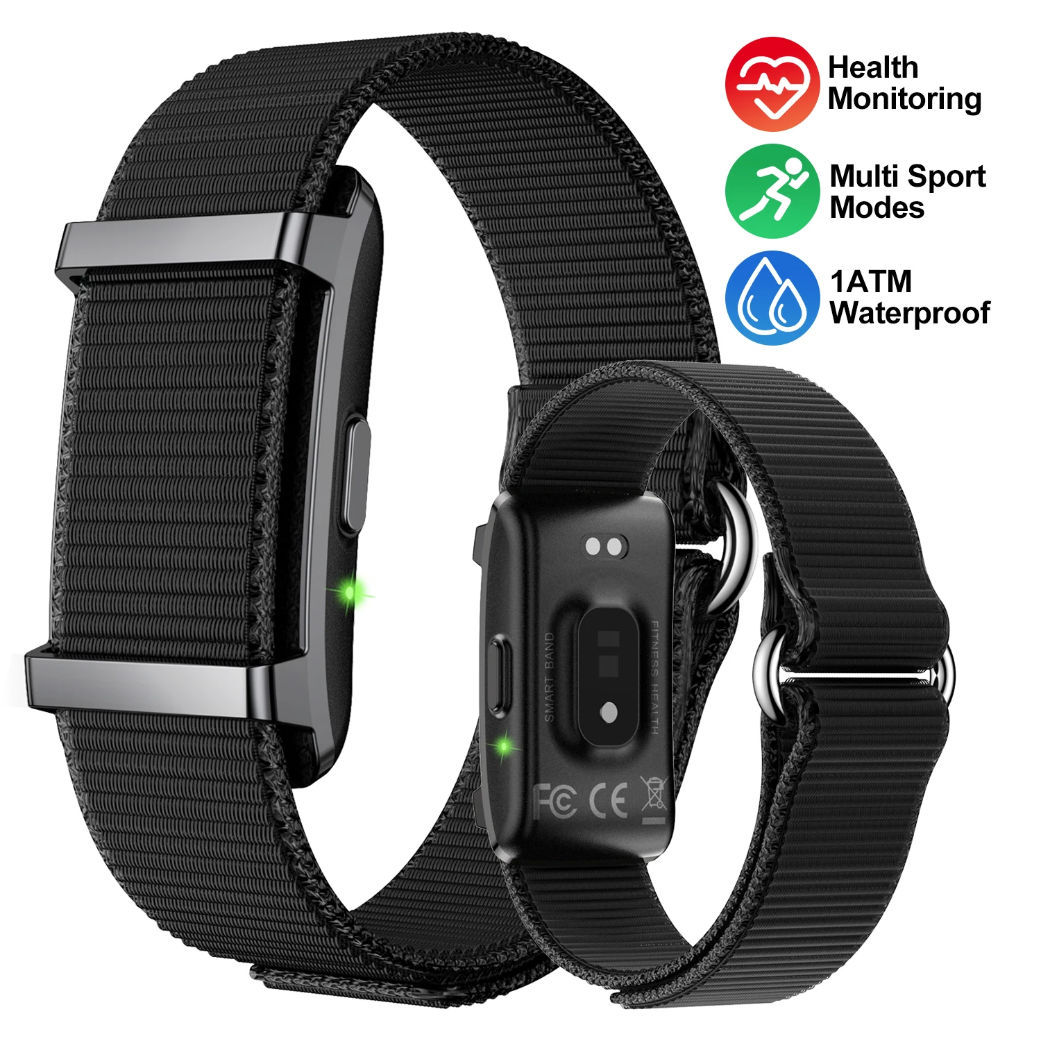 No Screen Smart Watch Men Women Skin Temperature Heart Rate Sleep Monitoring 1ATM Waterproof Outdoor Sports Smart Bracelet Band
No Screen Smart Watch Men Women Skin Temperature Heart Rate Sleep Monitoring 1ATM Waterproof Outdoor Sports Smart Bracelet Band